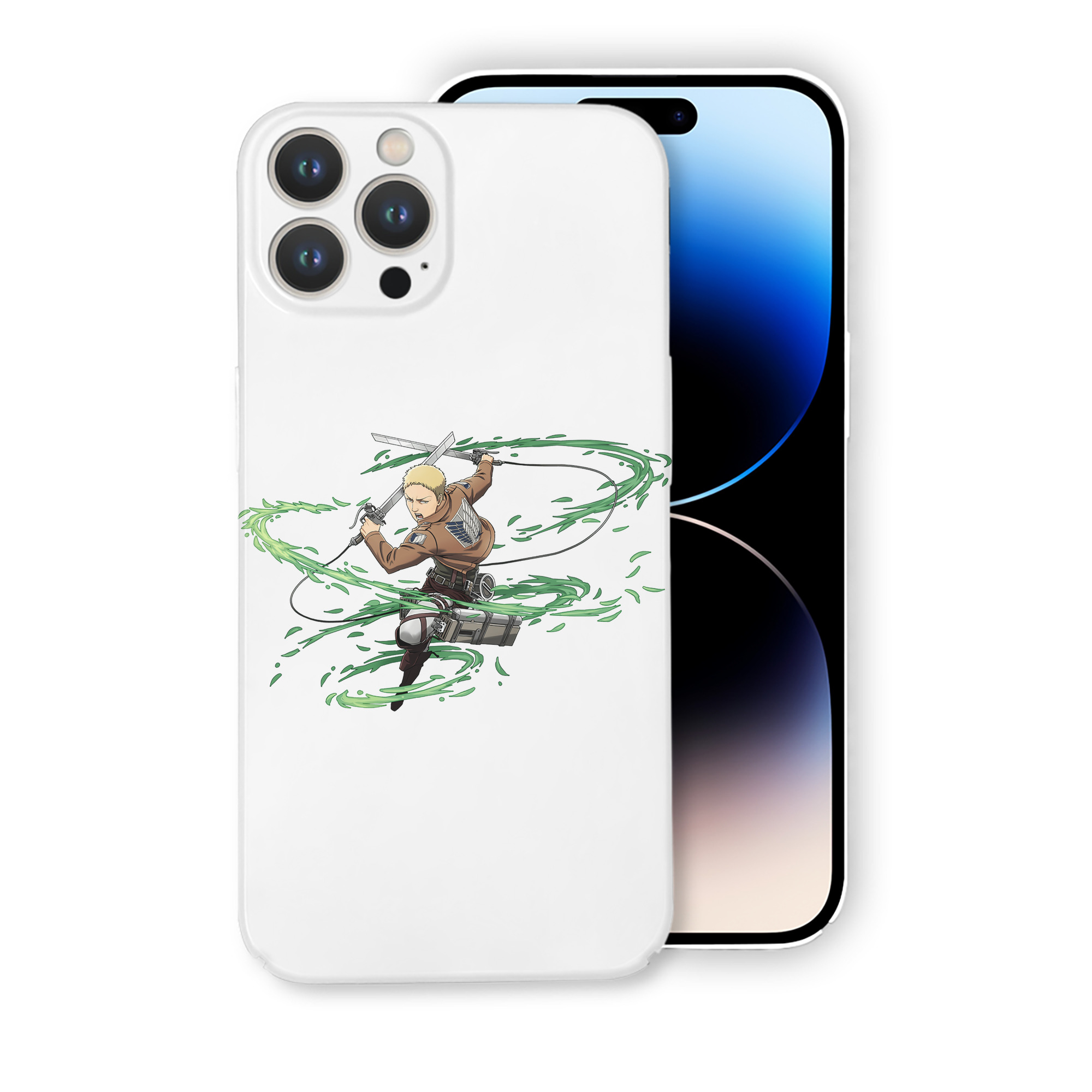 （画像用） 進撃の巨人 ライナー・ブラウン Attack on Titan Reiner Braun 【iPhone 14シリーズ対応】ハードケース
